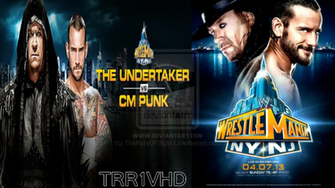 Wwe Wm Undertaker Vs Cm Punk Wallpaper By