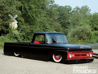 Ford F100 Pickup Truck Custom Lowered Suspension Gt Car