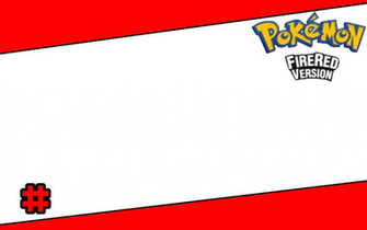 Pokemon Fire Red Custom Thumbnail Template By Generallper On