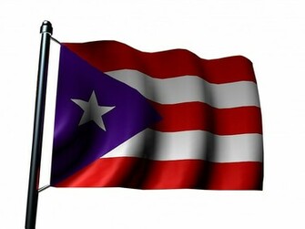 14k Yellow Gold Enameled Puerto Rico Flag Pendant At Jewelrywishes