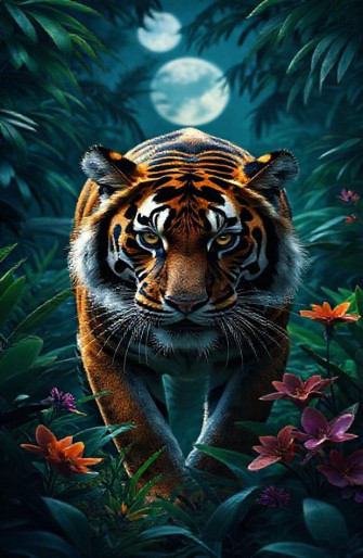 Black Tiger Wallpaper