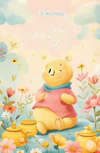 Baby Winnie The Pooh Wallpaper