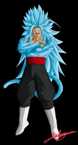 Goku Black Ssj5 Blue Dragon Ball Super Manga Anime