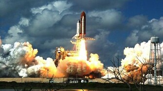 Space Shuttle Launch Wallpaper HD