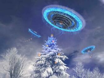 Wallpaper Gallery Of Winter Alien Spaceship Computer Desktop