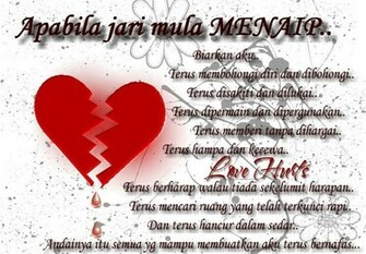 Emo Love Hurts Wallpaper Of