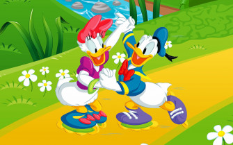 Top Donald Duck And Daisy Wallpaper