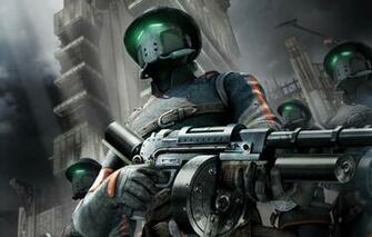 Wallpaper Weapons Mask Soldiers Damnation Image For Desktop