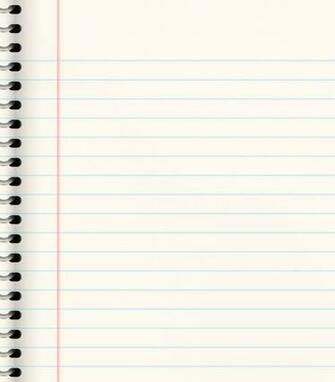 Image Of A Book Ruled Or Lined Paper Background