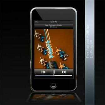 Ipod Touch On Psd By 3dericdesign