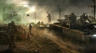 Post Apocalyptic Wallpaper April Survarium Apocalypse Tanks
