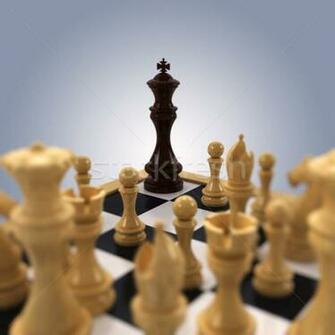 Chess King Wallpaper Stock Photo