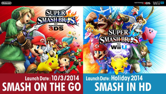 Super Smash Bros Wii U 3ds Official Wallpaper By Thewolfbunny On