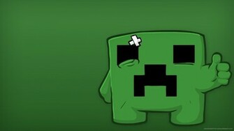 Sad Minecraft Creeper Wallpaper
