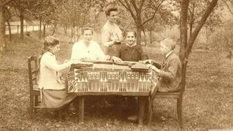 An Outdoor Zither Lesson 4k HD Desktop Wallpaper For