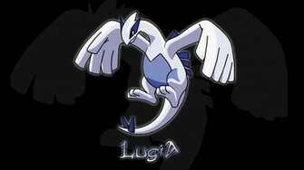 Pokemon Lugia Wallpaper Black Background