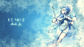 Ice Mage By Moonscarf7