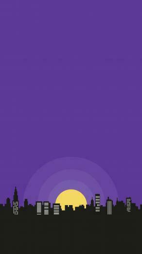 Minimalist Purple Wallpaper Top