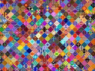 Diamond Patch Quilt Wallpaper HD