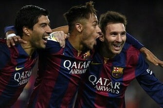 Barcelona Atletico Madrid Barca S South Americans Fire To Down