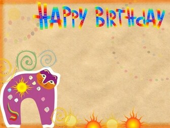 Happy BirtHDay Background Wallpaper