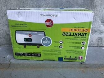 New Rheem Electric Tankless Water Heater 6kw