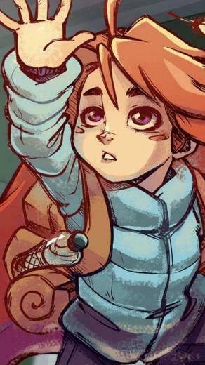 Red Head Girl Celeste Game Video