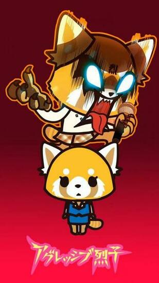 Aggretsuko Wallpaper Top Background