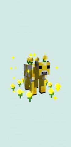 Moobloom Aesthetic Wallpaper Minecraft