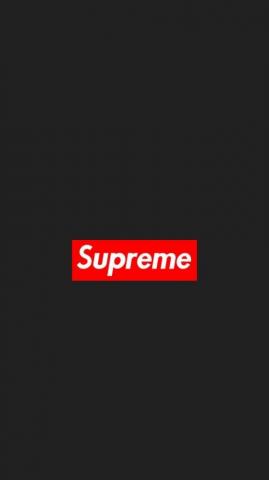 Supreme iPhone Wallpaper On