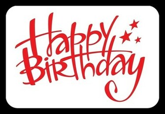 Happy B Day Wallpaper