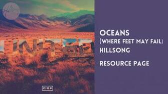 Wallpaper Oceans Where Feet May Fail Hillsong Songs