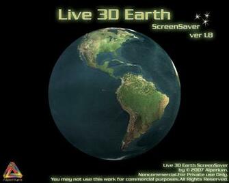 Wincustomize Explore Screensavers Live 3d Earth Screensaver
