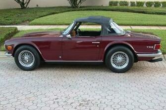 Triumph Tr6 Classic Convertible Wallpaper