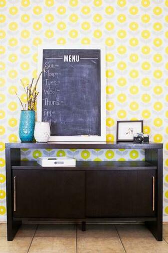 Sarah Hearts Removable Self Adhesive Wallpaper