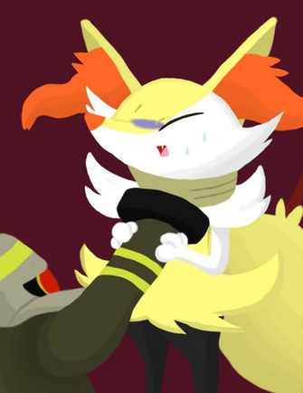 Braixen By Brackwilly