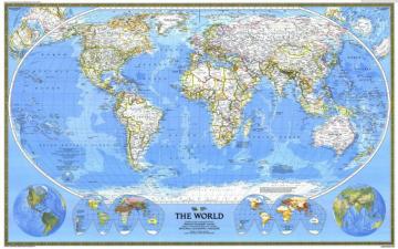 World Map Wallpaper