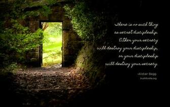 Wallpaper No Such Thing As Secret Discipleship Truth For Life