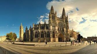 Bordeaux Cathedral HD Wallpaper Background Image