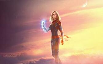 Captain Marvel Teaser Poster Art Ref
