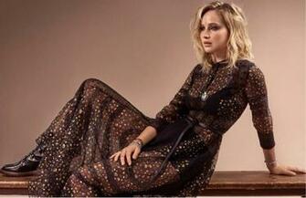 Jennifer Lawrence Looks Western Glam In Dior For Elle France