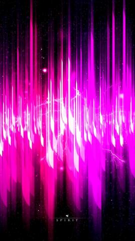Neon Purple iPhone X Wallpaper HD Phone