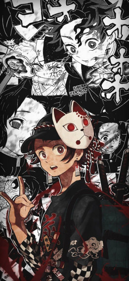 Mobile Wallpaper Tanjiro Kamado Demon Slayer By