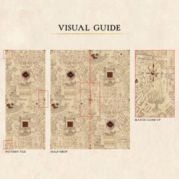 Marauder S Map Wallpaper Harry Potter Mural Minalima