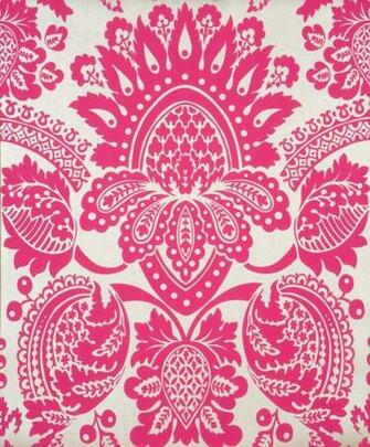 Pink Damask Wallpaper Widescreen HD