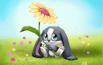 Kids Easter Cute Wallpaper Multy Shades