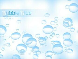 Blue Bubble Wallpaper