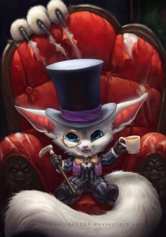 Gentleman Gnar Wallpaper Fan Arts League Of Legends Lol Stats