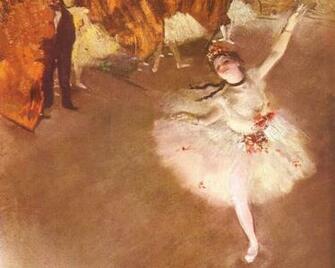 Degas Ballerina Wallpaper Top Background