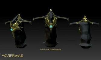 Warframe Loki Wallpaper Prime Dread Helmet